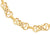 9ct Gold Textured Celtic Link Bracelet