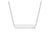 9ct White Gold Bar Necklace