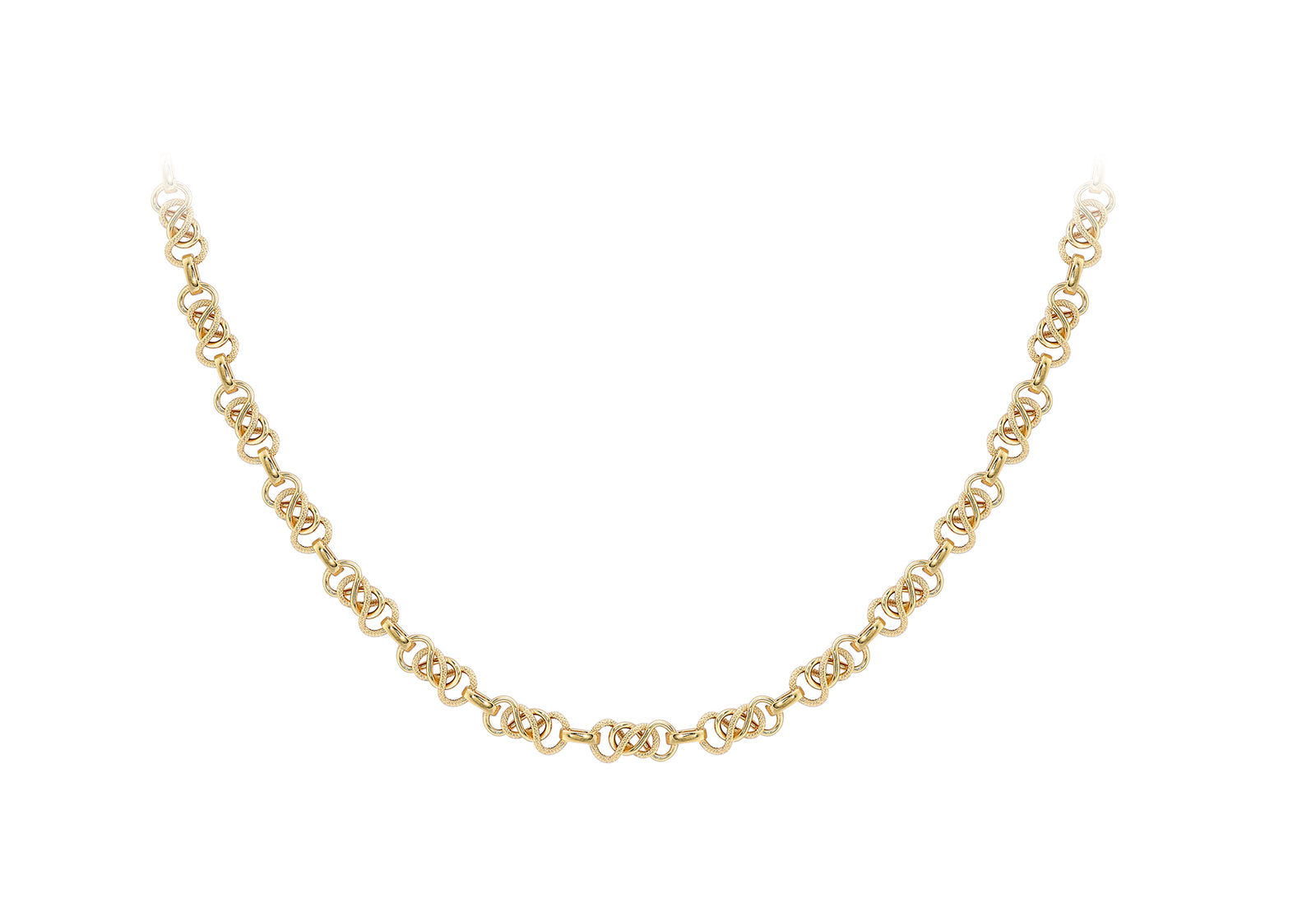 9ct Yellow Gold Celtic Chain