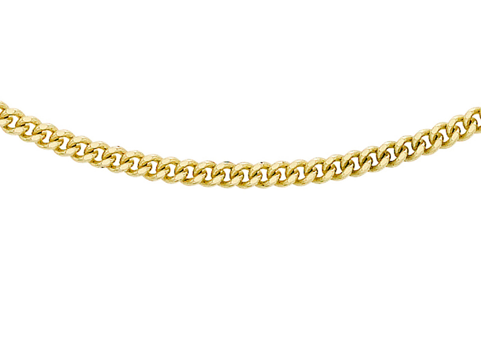 9ct Fine Yellow Gold Spiga Chain