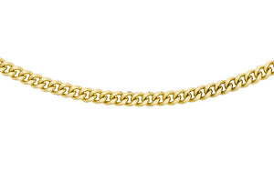 9ct Fine Yellow Gold Spiga Chain