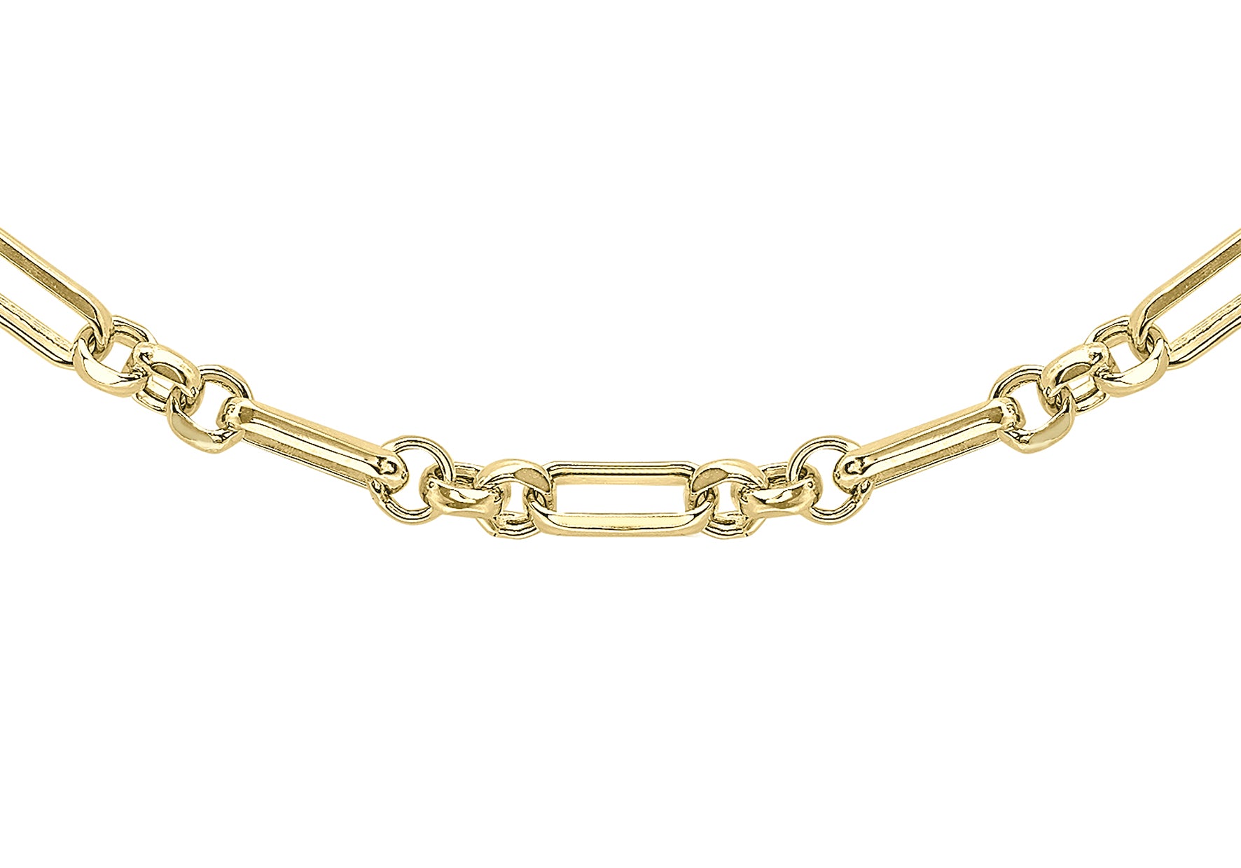 9ct Yellow Gold Belcher Chain Tzefira