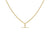 9ct Yellow Gold Albert T-bar Necklace