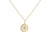 Sun Dance Inspired Gold Cut Out Pendant