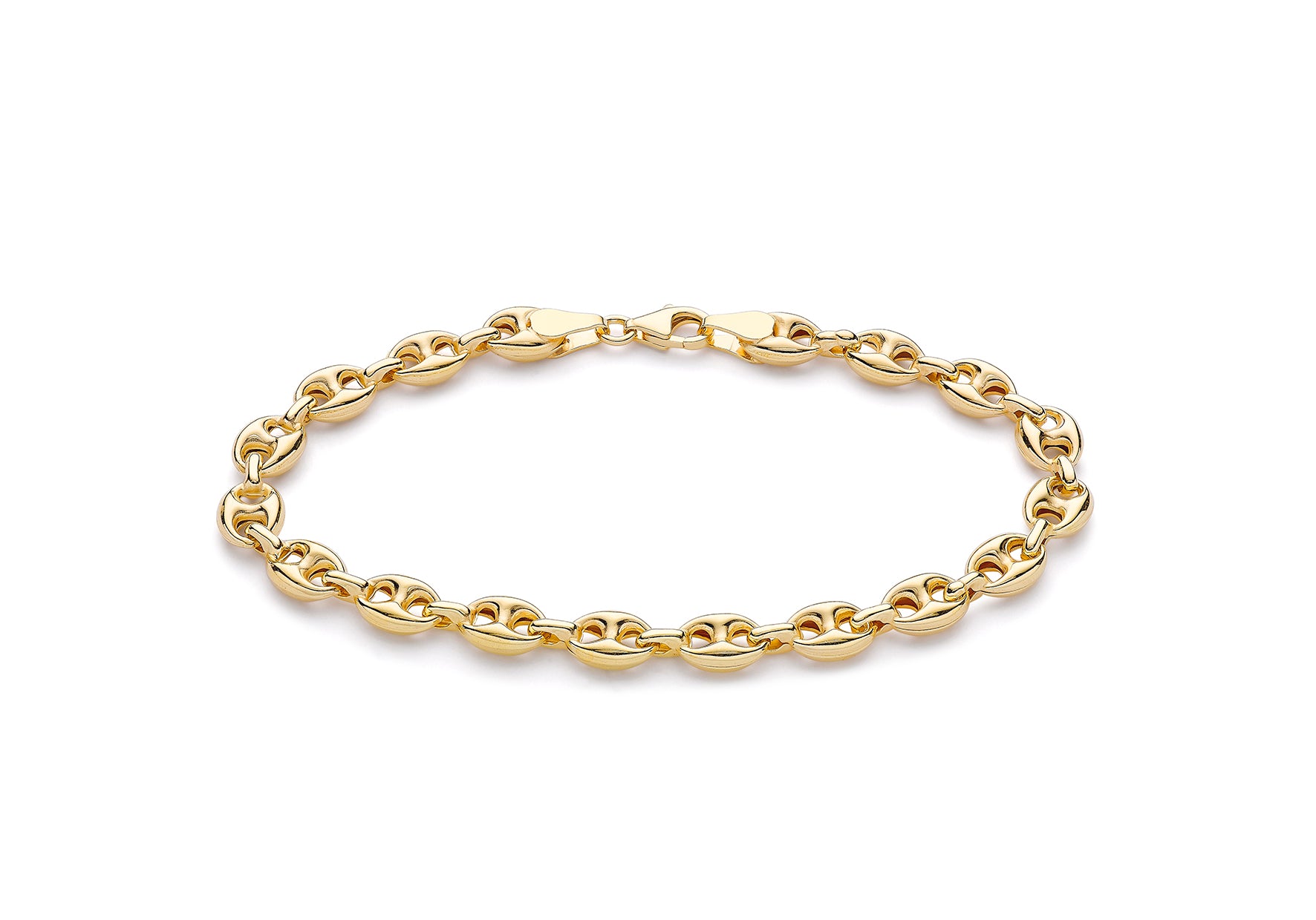 Rambo Chain 9ct Gold Link Bracelet