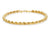 9ct Yellow Gold Hollow 4mm Rope Chain Bracelet