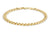 9ct Yellow Gold Oval Curb Bracelet