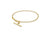 Yellow Gold T-bar Belcher Chain Albert Clasp Bracelet