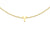 9ct Yellow Gold Plain Single Y Initial Bracelet