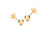 9ct Small 4mm Gold Ball Studs