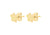 9ct Yellow Gold Flower Stud