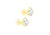 9ct Yellow Gold Cubic Zirconia Pear Shape Stud