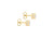 9ct Yellow Gold 5mm Cubic Zirconia Studs