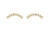 9ct Gold and Cubic Zirconia Ear Cuff