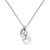 Aura White Quartz Rose Cut Necklace