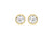 9ct Yellow Gold 5mm Cubic Zirconia Studs