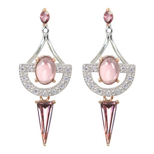 V Jewellery Rouge Mila Earrings