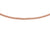 9ct Fine Rose Gold Spiga Chain