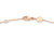 9ct Rose Gold Round Disc Bracelet