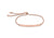 9ct Rose Gold Bar Tassle Bracelet