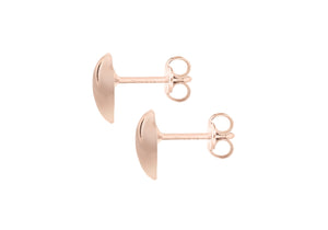 9ct Rose Gold Polished Puffed Heart