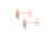 9ct Rose Gold Polished Puffed Heart