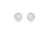 9ct White Gold 5mm Cubic Zirconia Studs
