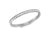 9ct White Gold Channel Set Cubic Zirconia Ring
