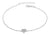 Sterling Silver Crystal Star Bracelet