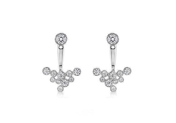 Sterling silver sales earring jackets