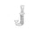 Sterling Silver Crystal 'J' Pendant Charm