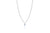Marquise Lustre 18ct White Gold Drilled 0.18ct Diamond Pendant