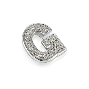 Pave Diamond Letter G Pendant