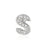 Pave Diamond Letter S Pendant