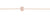 Diamond Initial S White Gold Bracelet