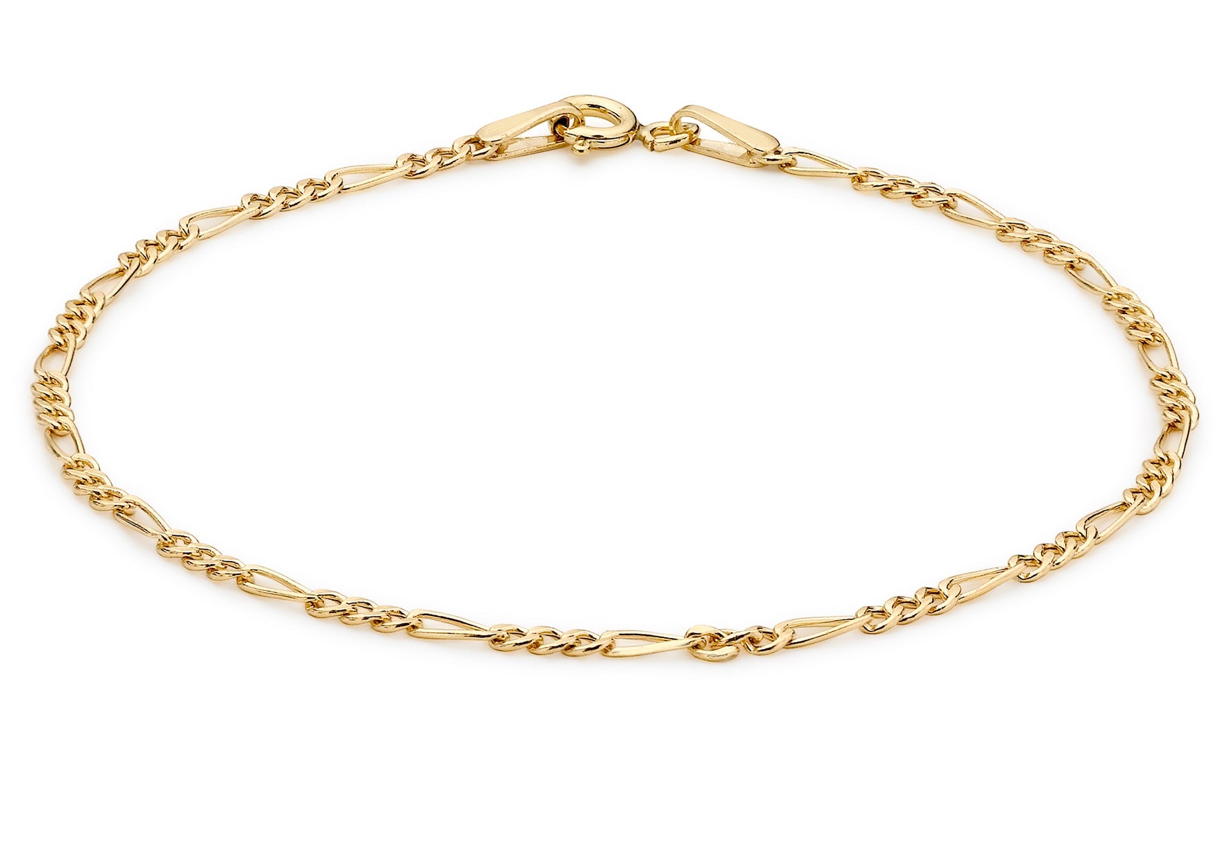Gold Figaro Bracelet Chain
