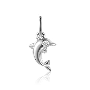 Diamond Dolphin Charm