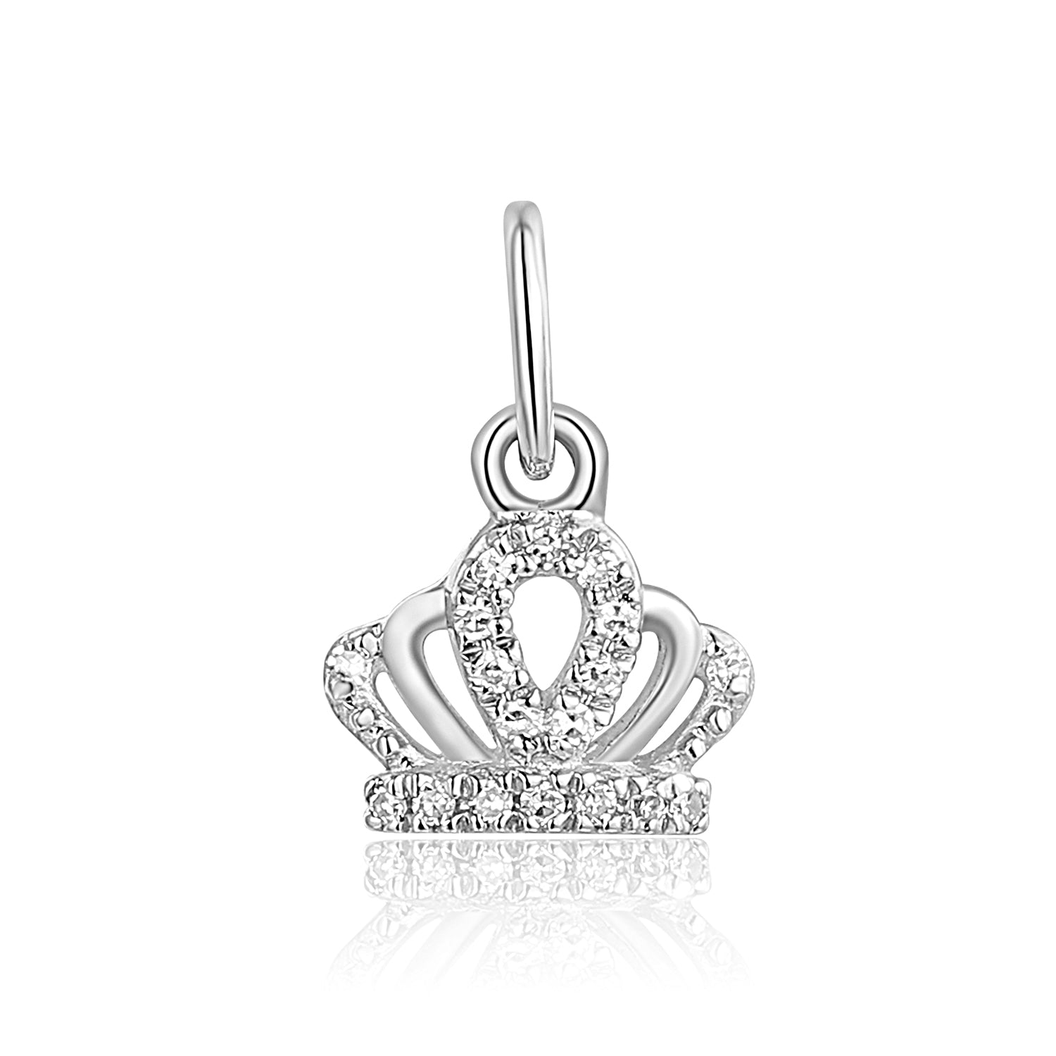Diamond Crown Charm