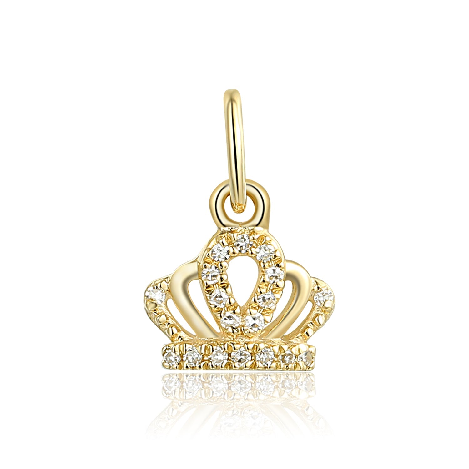 Diamond Crown Charm