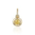 Citrine Rubover Birthstone Bubble Charm
