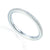 9ct White Gold Fine Diamond Domed Full Eternity Band