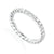 18ct Claw Set Full Diamond Eternity Band
