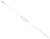 9ct Rose Gold Diamond Set Marquise Geometric Bracelet