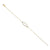 9ct Rose Gold Diamond Set Marquise Geometric Bracelet