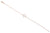 9ct White Gold Diamond Set Diamond Shape Geometric Bracelet