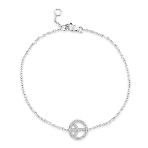 Diamond Peace Charm