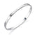 Sterling Silver Solid Flat Bangle
